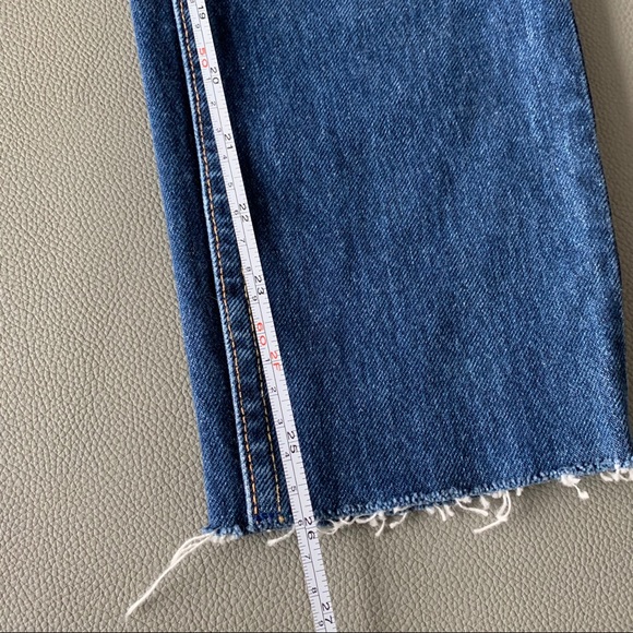 NWT RAG AND BONE high rise raw cut ankle jeans - Picture 15 of 16